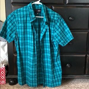 Hurley button up shirt